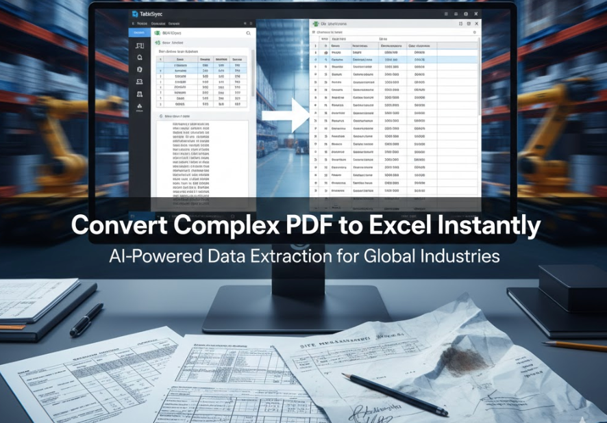 Convert Complex PDF to Excel Instantly