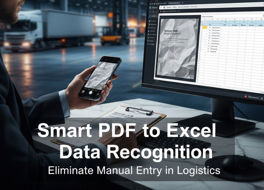 Using TabliSync AI for smart PDF to Excel data recognition to automate logistics delivery notes and supply chain paperwork.
