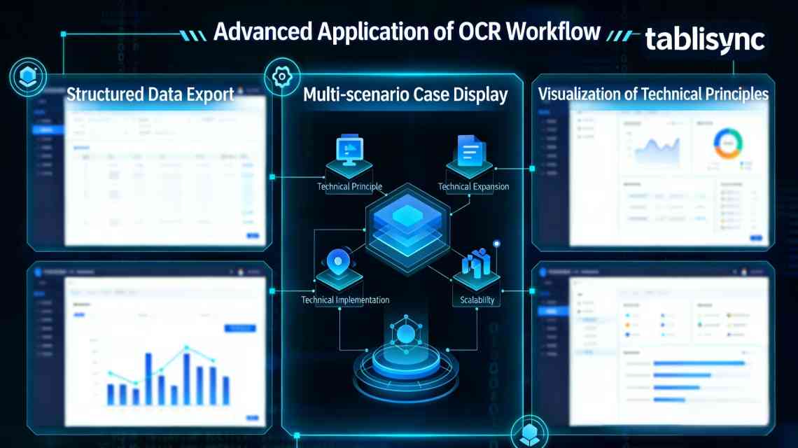 TabliSync OCR: Streamline document processing, boost efficiency & automate data workflows
