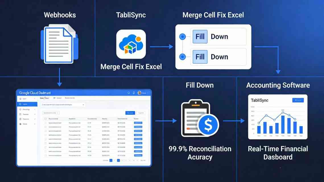 Tablisync:Dashboard showing the efficiency and accuracy gains of automated data extraction.
