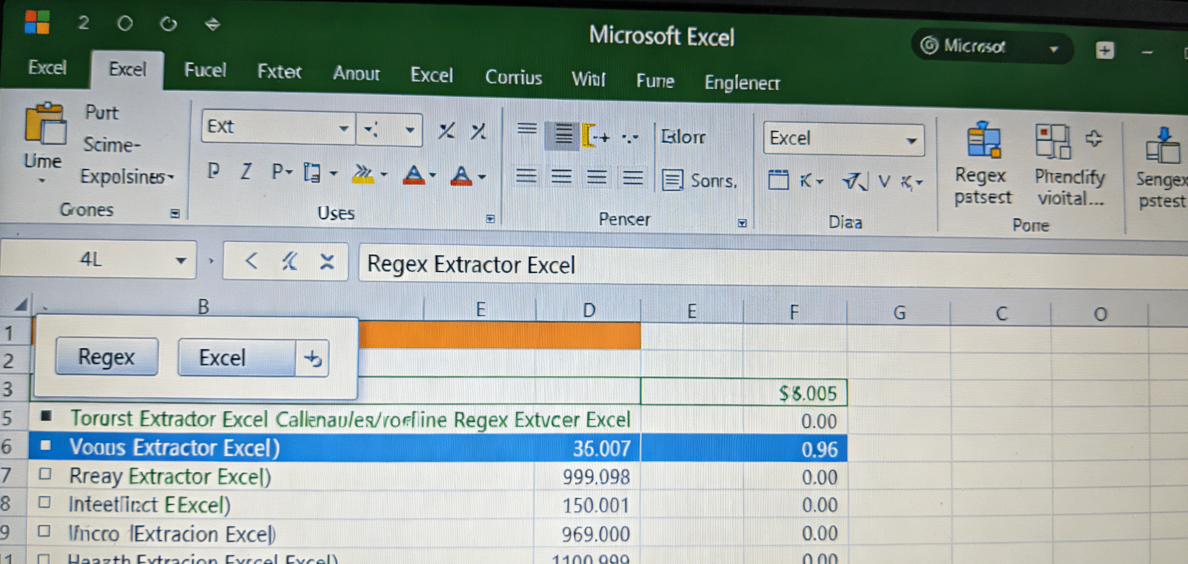 How to Use Regex Extractor Excel for Data Tasks