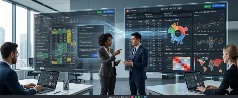 The application of TabliSync AI tool in the financial industry realizes automated data extraction and real-time reconciliation