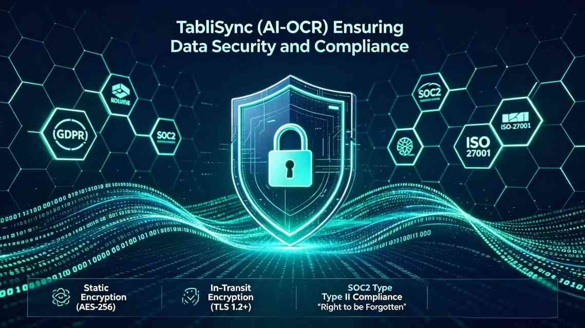 Tablisync:Security and compliance visualization for automated data processing systems.