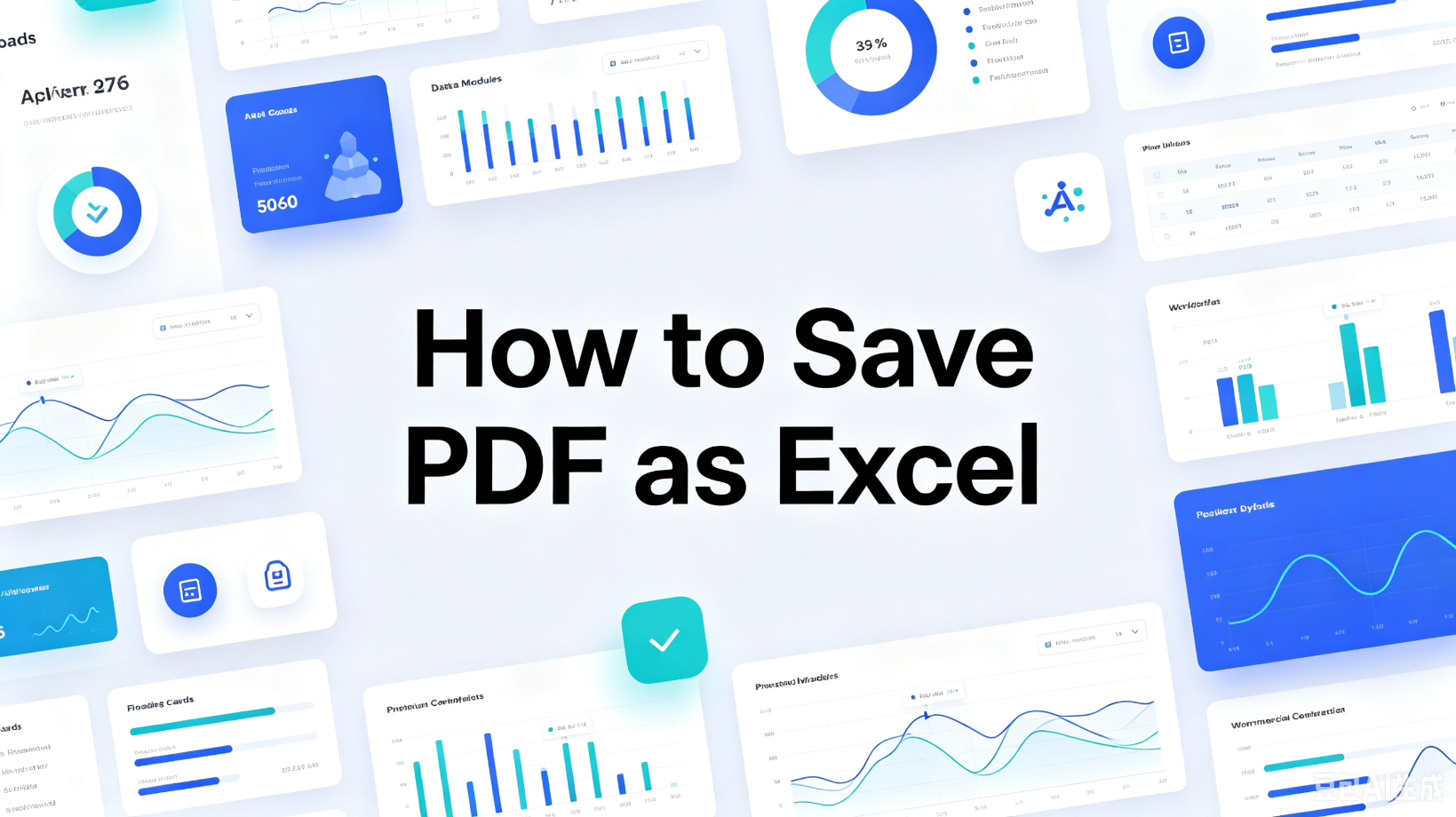 How to Save PDF as Excel